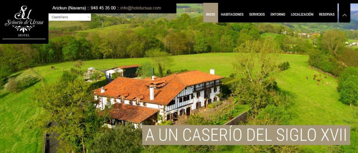 Arizcun Hotel Senorio De Ursua מראה חיצוני תמונה